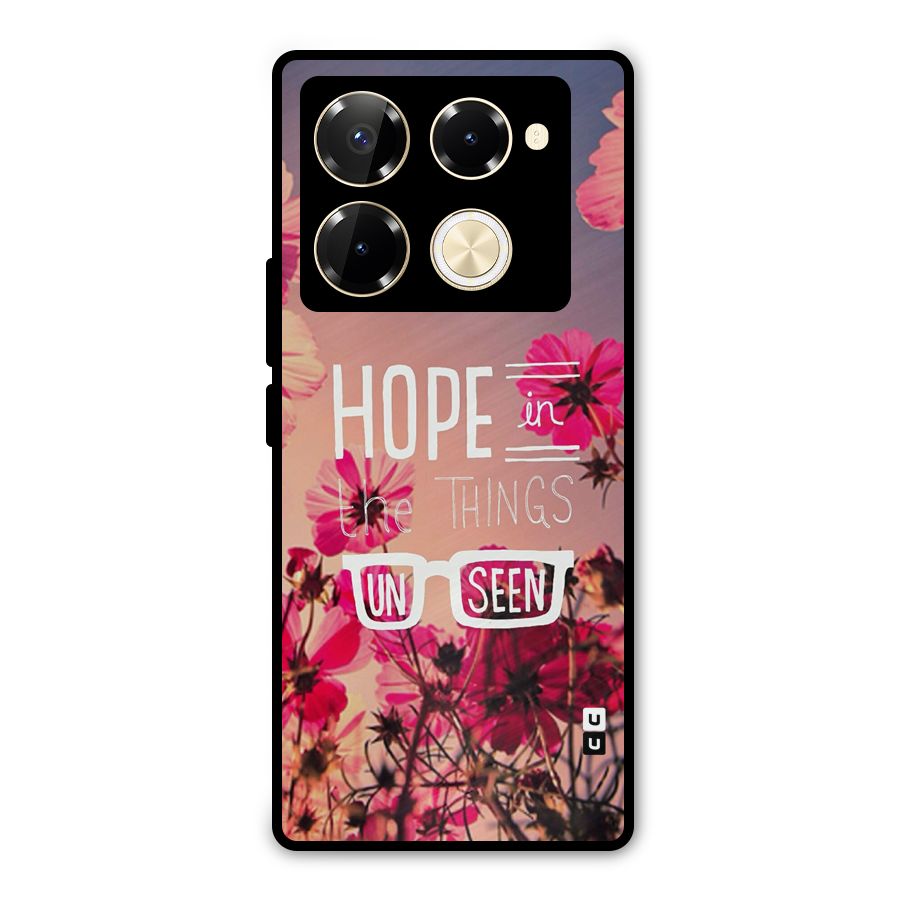 Unseen Hope Metal Back Case for Infinix Note 40 Pro Plus