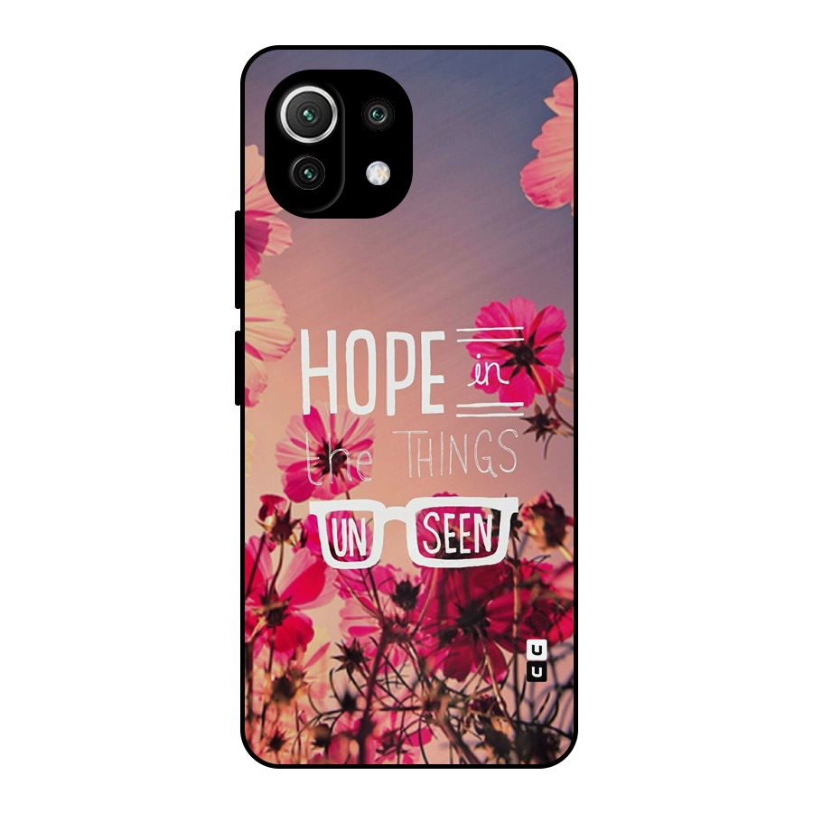 Unseen Hope Metal Back Case for Mi 11 Lite NE 5G