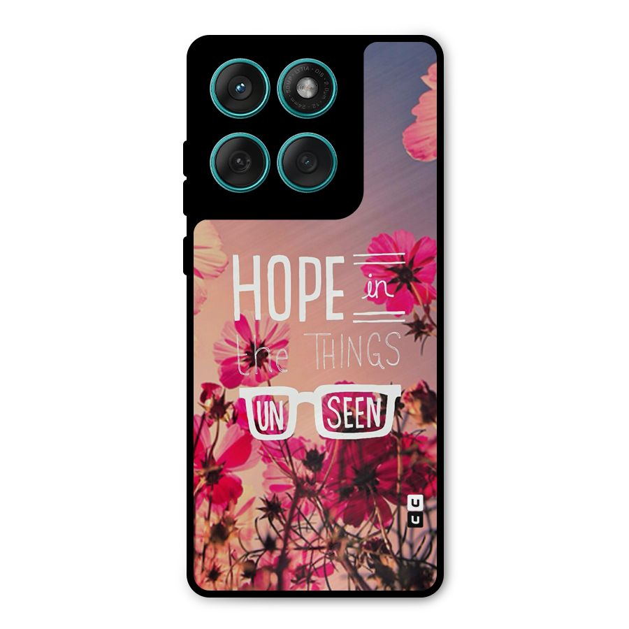 Unseen Hope Metal Back Case for Motorola Edge 60 Fusion