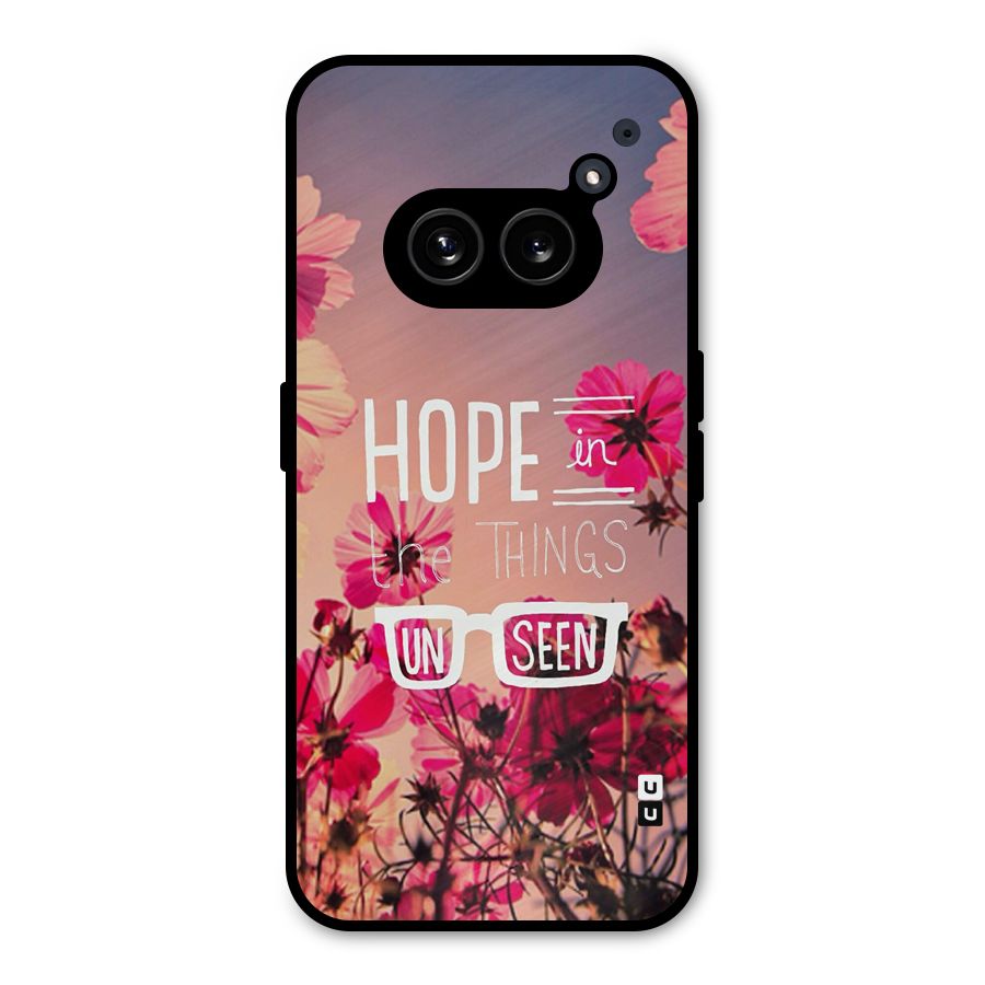 Unseen Hope Metal Back Case for Nothing Phone 2a Plus
