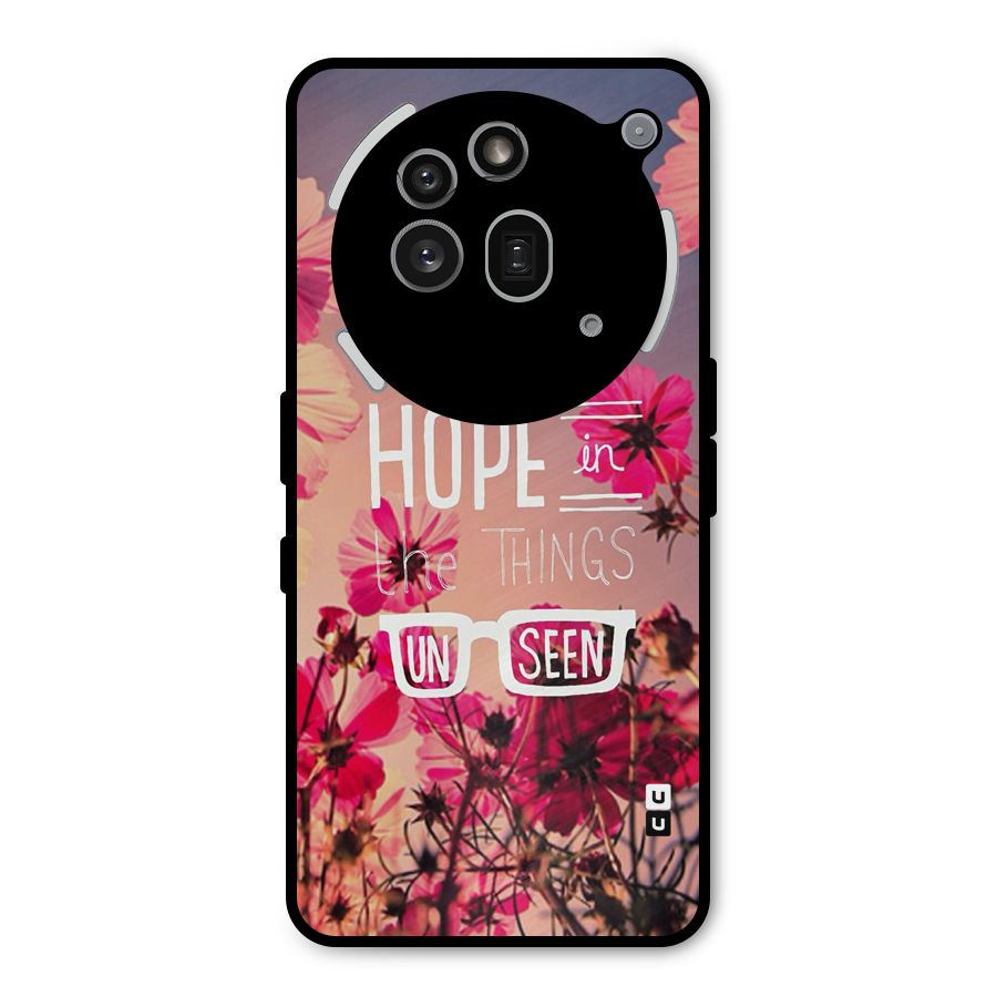 Unseen Hope Metal Back Case for Nothing Phone 3a Pro
