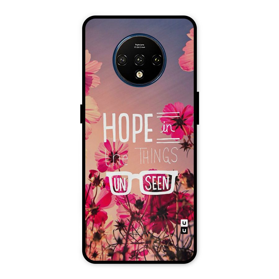 Unseen Hope Metal Back Case for OnePlus 7T