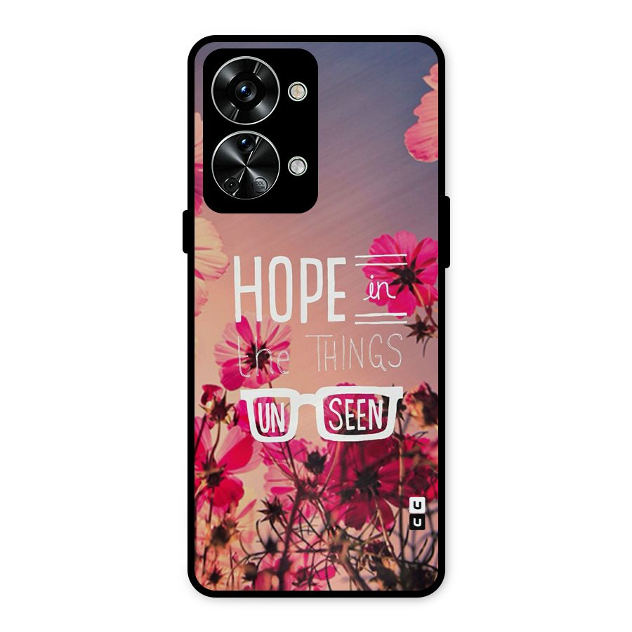Unseen Hope Metal Back Case for OnePlus Nord 2T