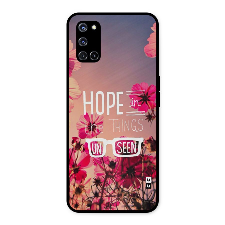Unseen Hope Metal Back Case for Oppo A52