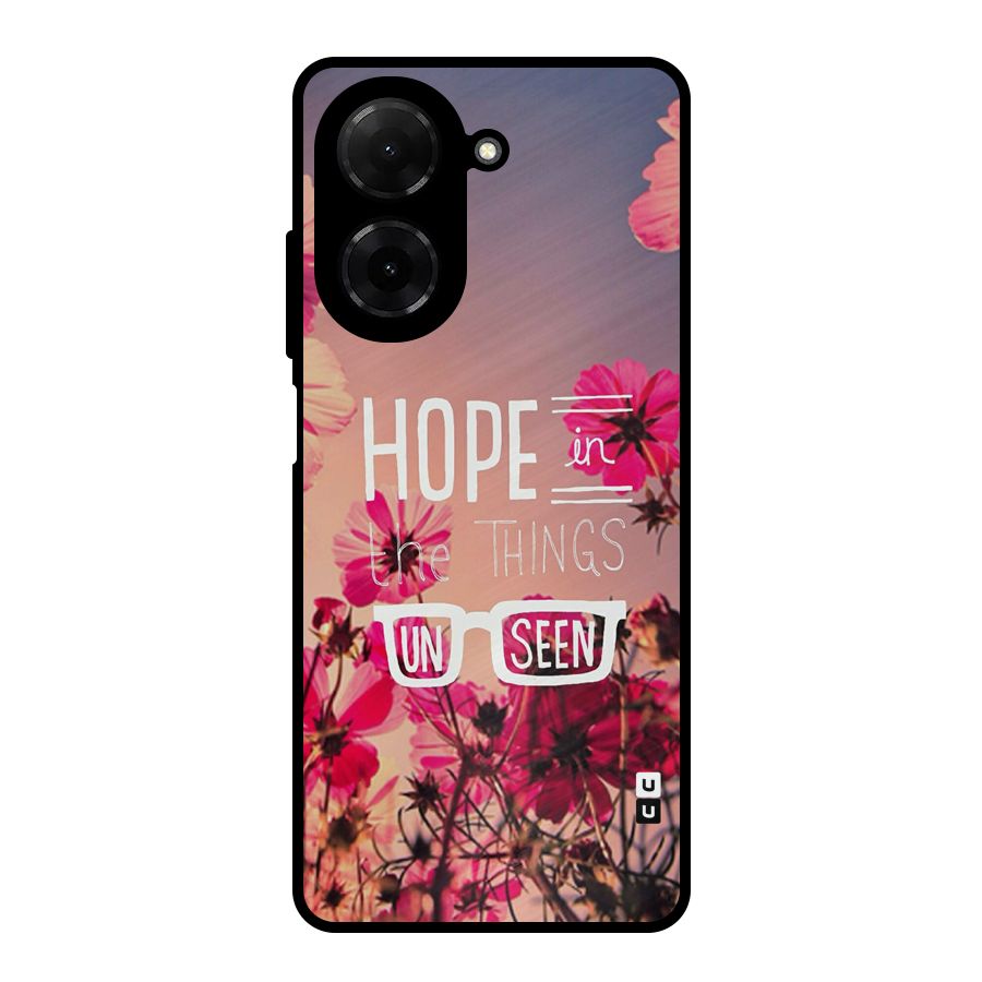 Unseen Hope Metal Back Case for Poco C71