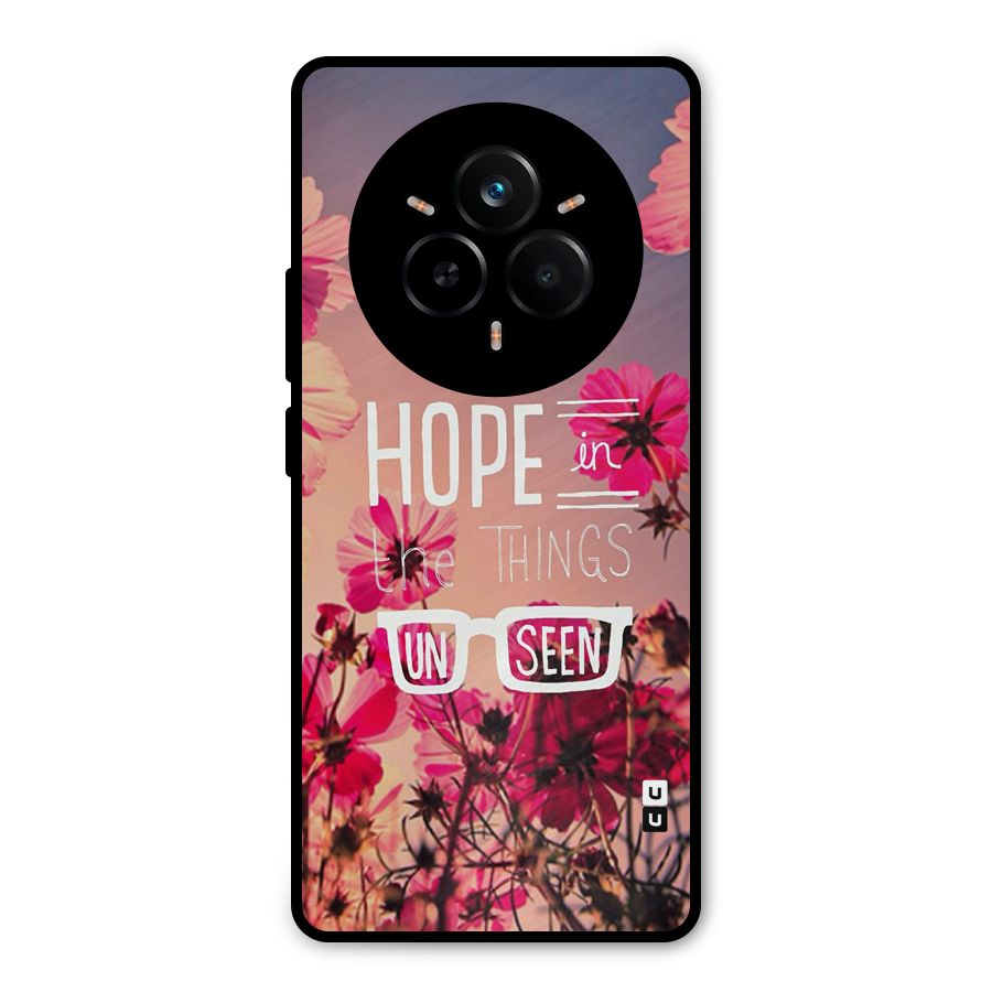 Unseen Hope Metal Back Case for Realme 14 Pro Plus