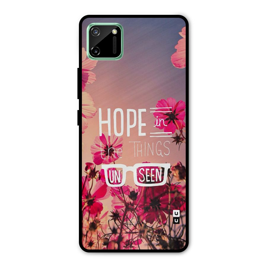 Unseen Hope Metal Back Case for Realme C11