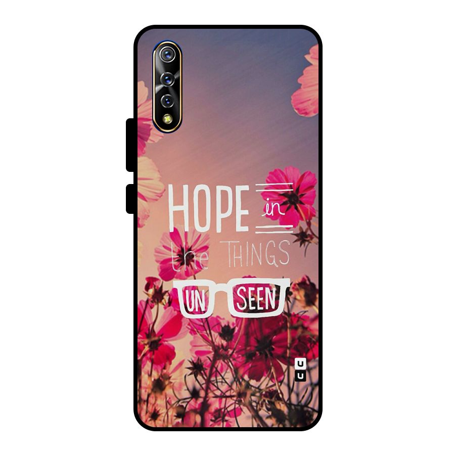 Unseen Hope Metal Back Case for Vivo S1