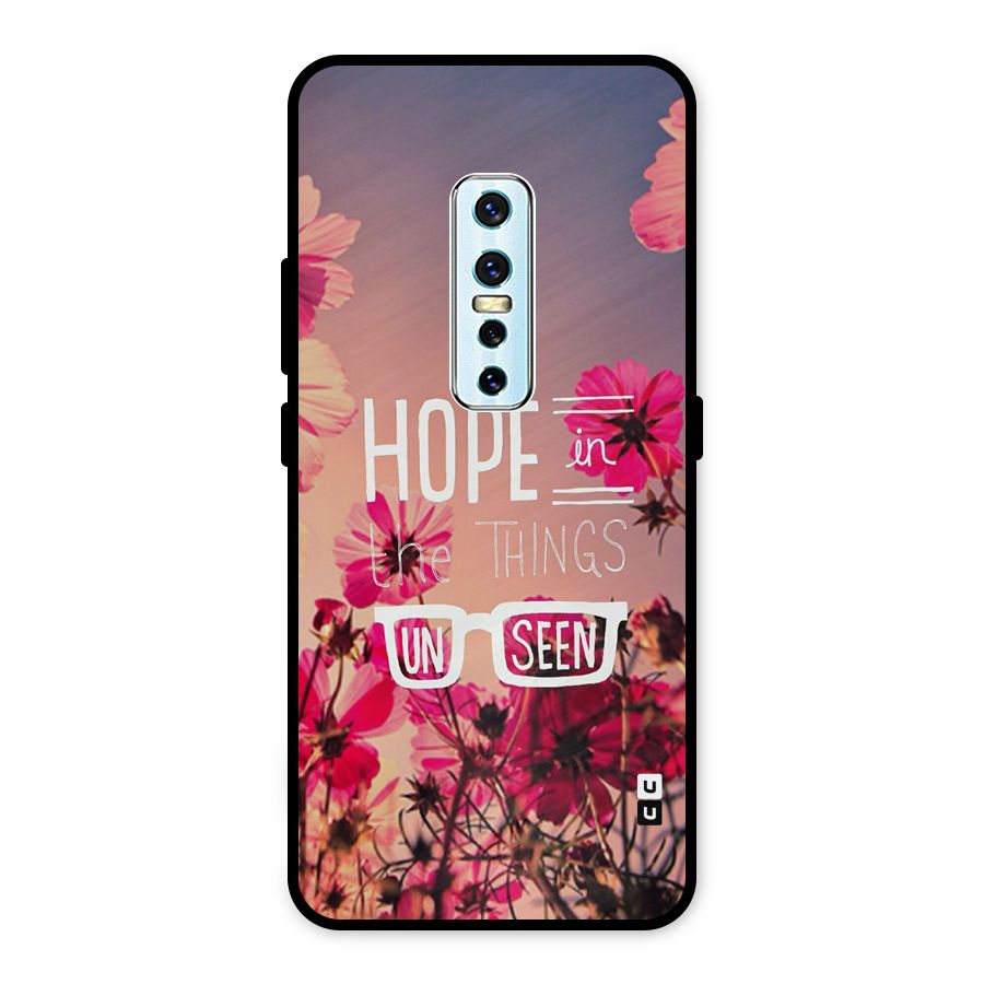Unseen Hope Metal Back Case for Vivo V17 Pro