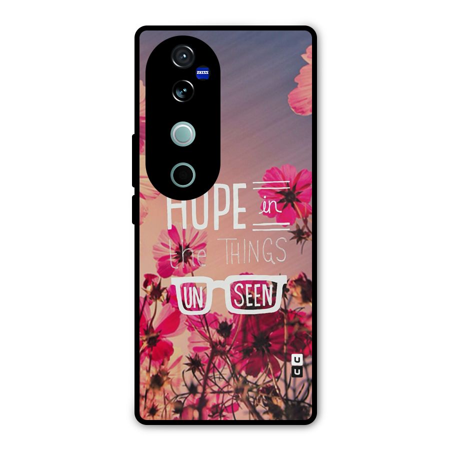 Unseen Hope Metal Back Case for Vivo V40 Pro