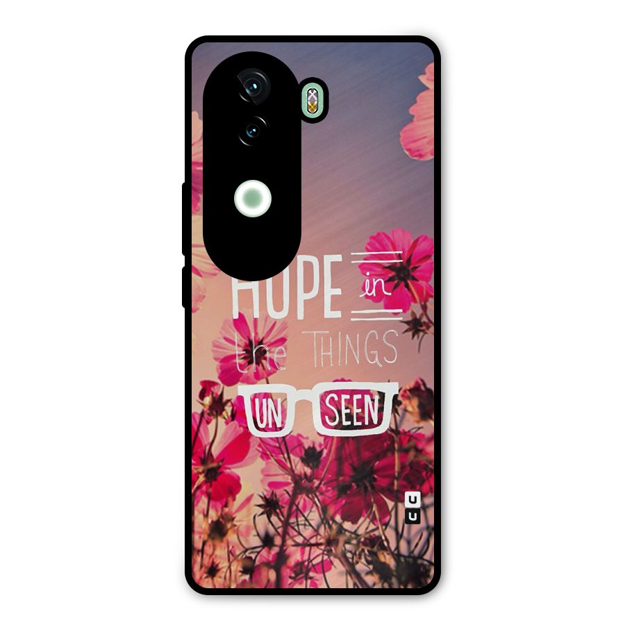 Unseen Hope Metal Back Case for Vivo V40e