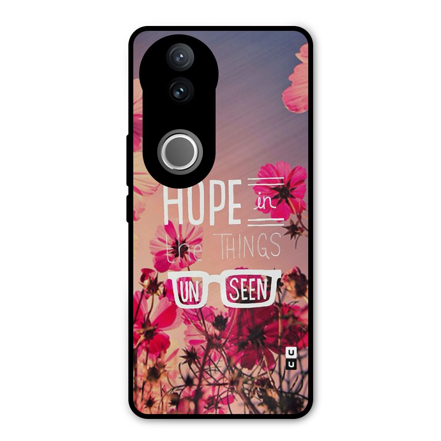 Unseen Hope Metal Back Case for Vivo V50