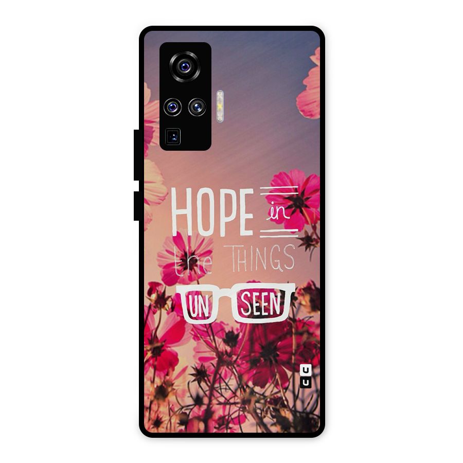 Unseen Hope Metal Back Case for Vivo X50 Pro