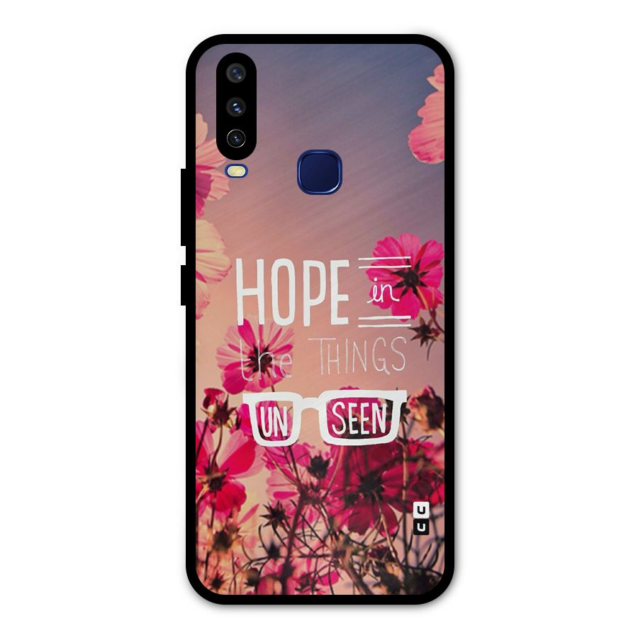 Unseen Hope Metal Back Case for Vivo Y15