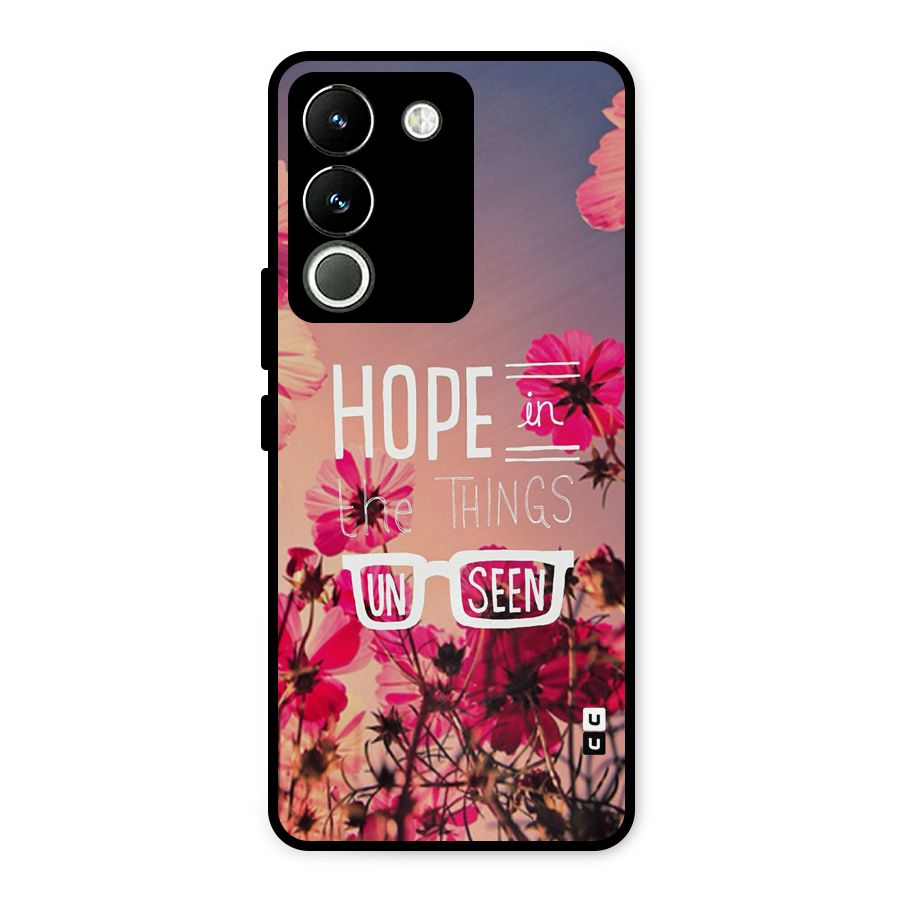 Unseen Hope Metal Back Case for Vivo Y200