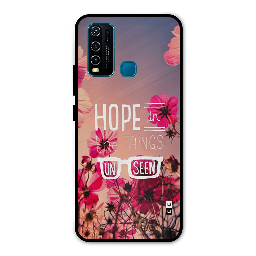 Unseen Hope Metal Back Case for Vivo Y30