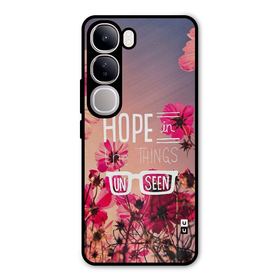 Unseen Hope Metal Back Case for Vivo Y300