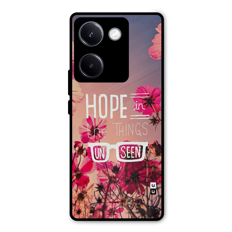 Unseen Hope Metal Back Case for Vivo Y300 Plus