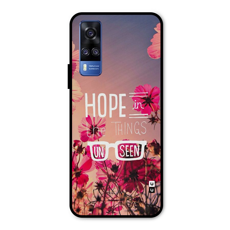 Unseen Hope Metal Back Case for Vivo Y31