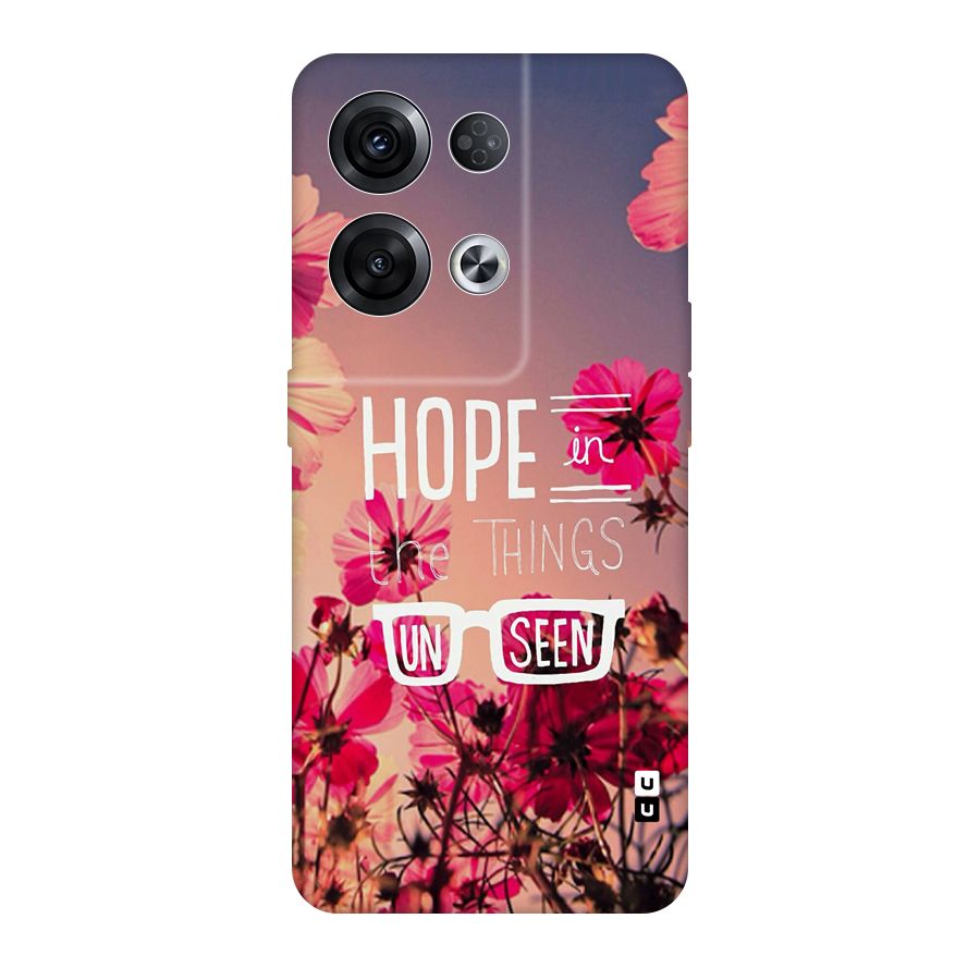 Unseen Hope Original Polycarbonate Back Case for Oppo Reno8 Pro 5G