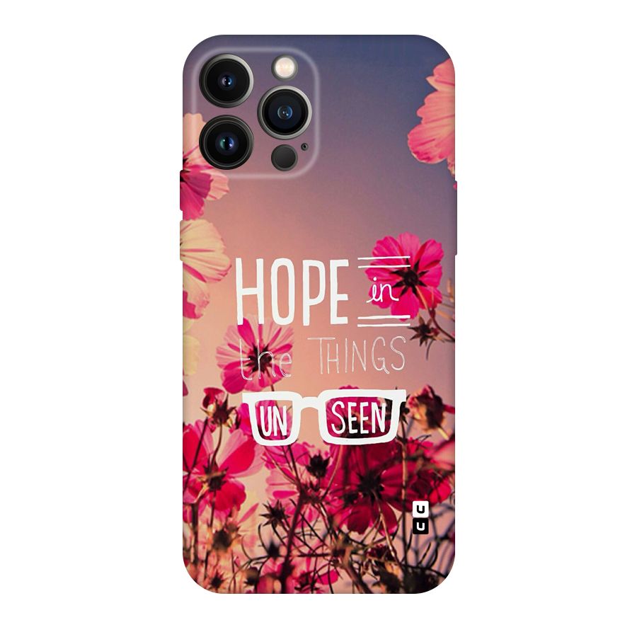 Unseen Hope Original Polycarbonate Back Case for iPhone 13 Pro Max