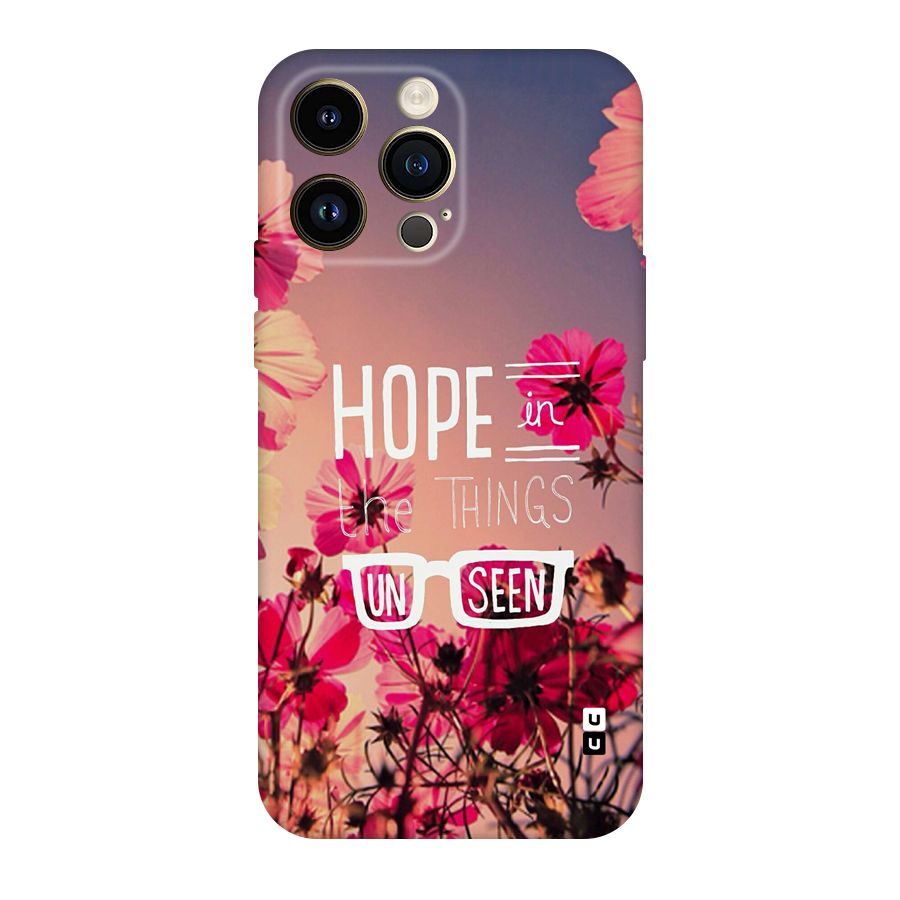 Unseen Hope Original Polycarbonate Back Case for iPhone 14 Pro Max