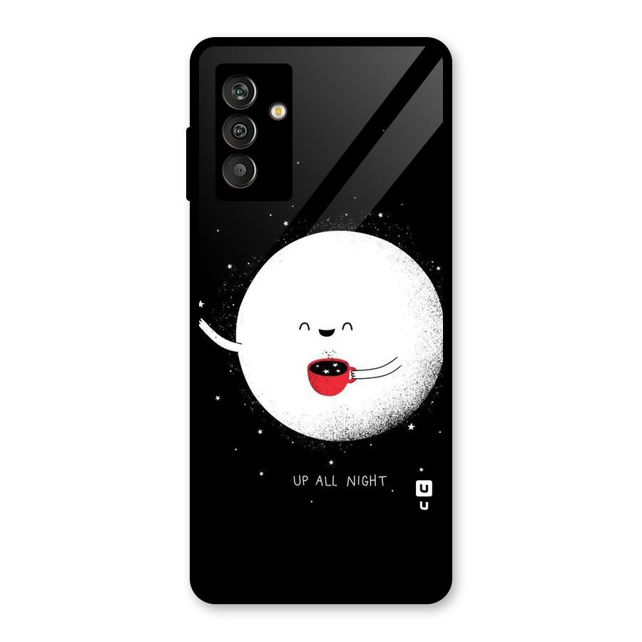 Up All Night Glass Back Case for Galaxy M13