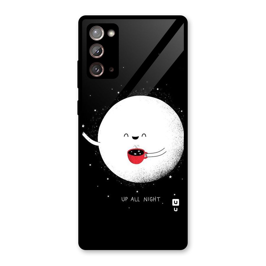 Up All Night Glass Back Case for Galaxy Note 20