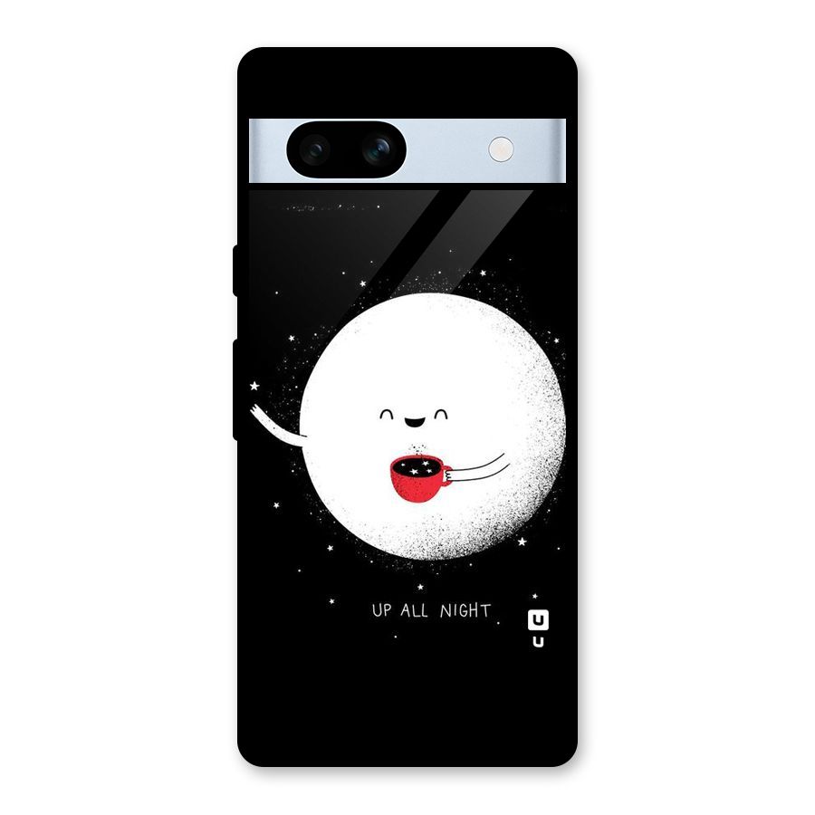 Up All Night Glass Back Case for Google Pixel 7a