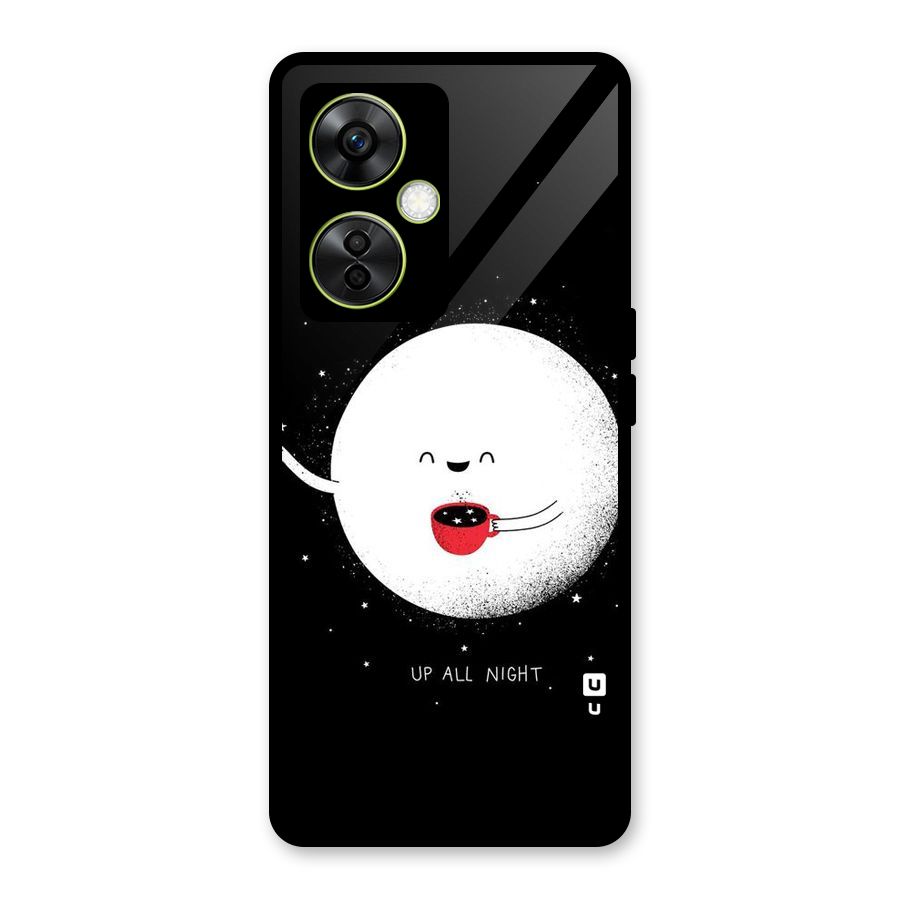 Up All Night Glass Back Case for OnePlus Nord CE 3 Lite