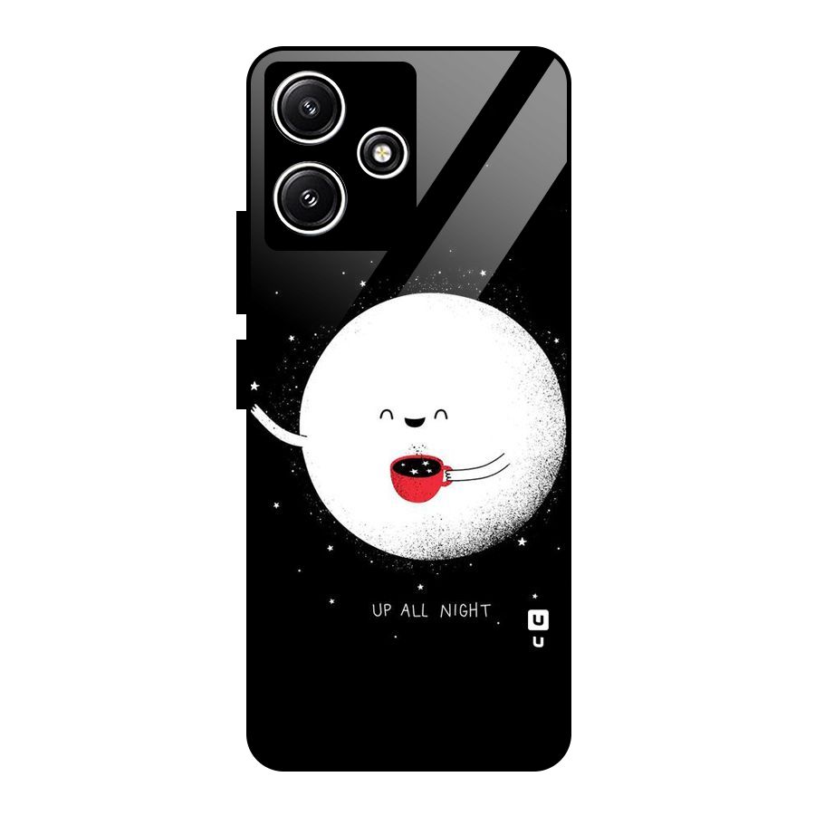 Up All Night Glass Back Case for Redmi 12 5G