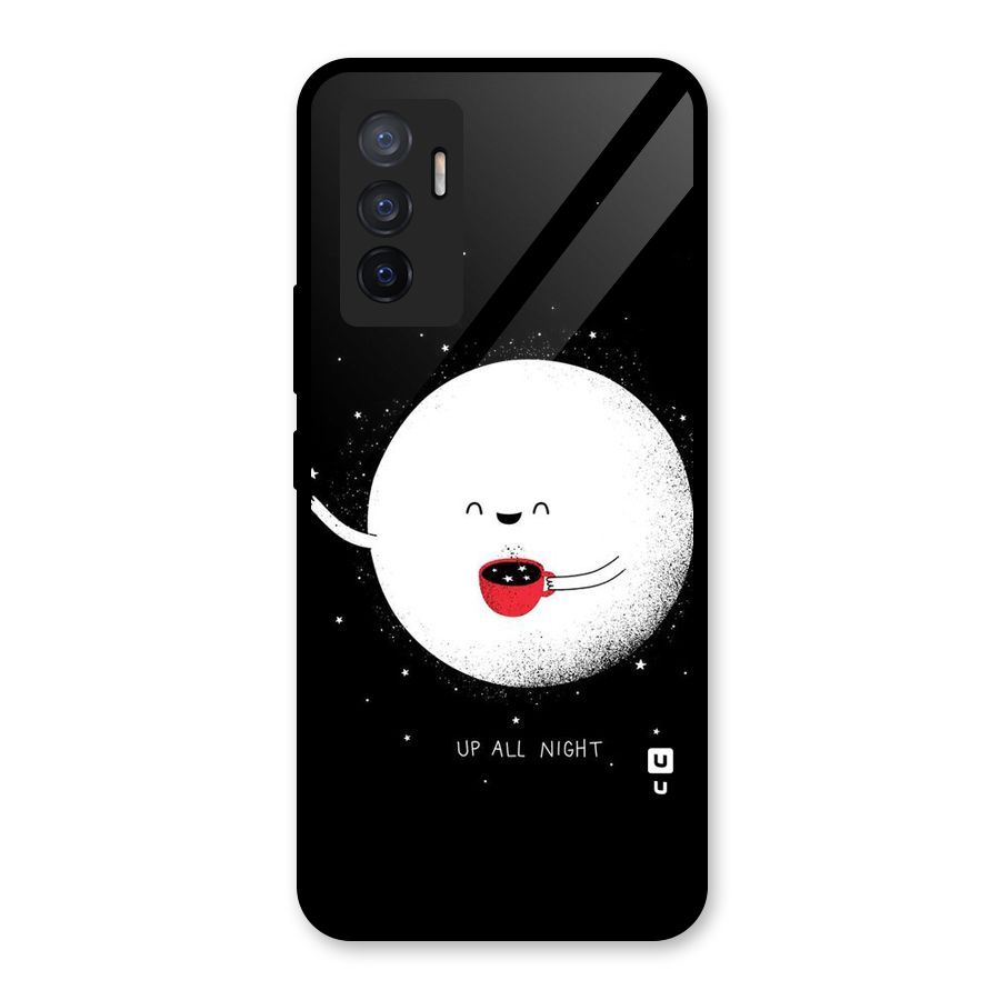 Up All Night Glass Back Case for Vivo V23e