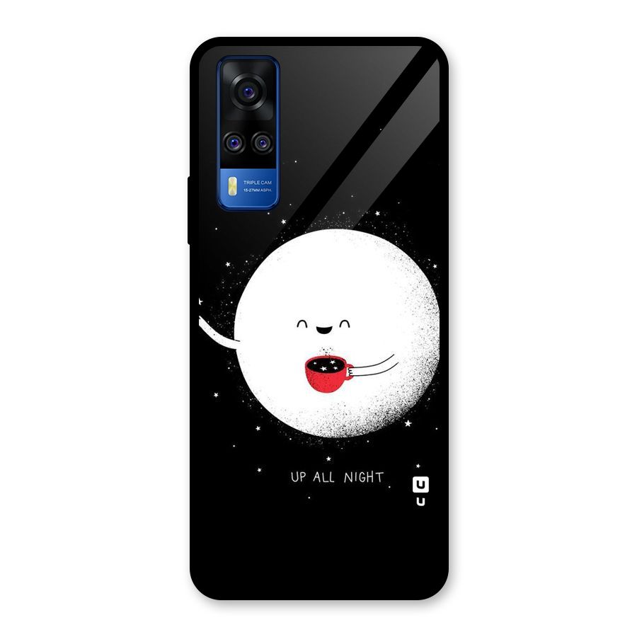 Up All Night Glass Back Case for Vivo Y31