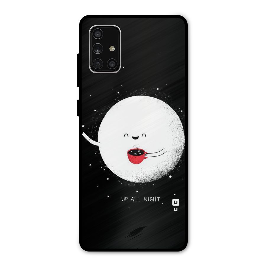 Up All Night Metal Back Case for Galaxy A71