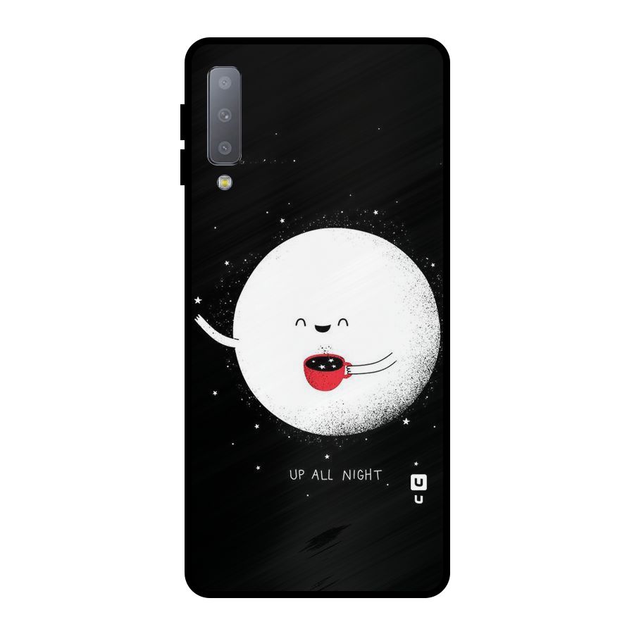 Up All Night Metal Back Case for Galaxy A7 (2018)