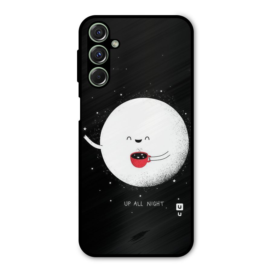 Up All Night Metal Back Case for Galaxy F34