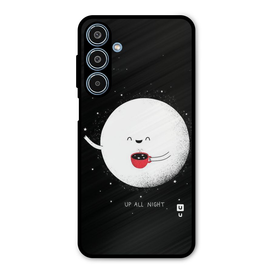Up All Night Metal Back Case for Galaxy M35