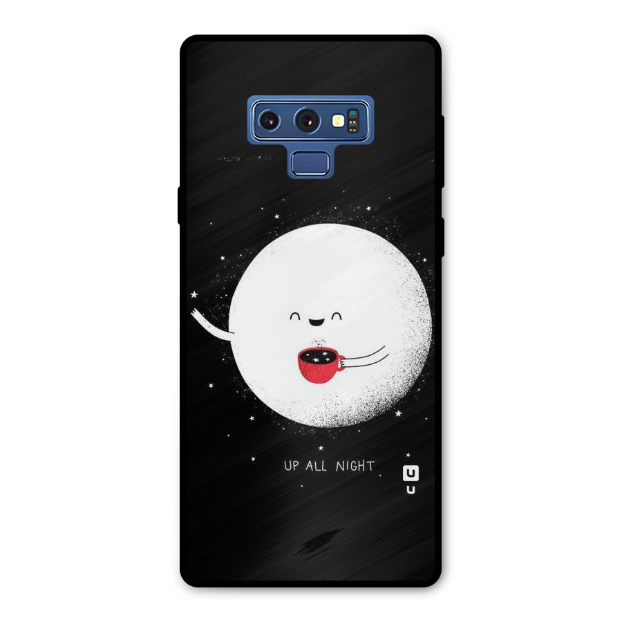Up All Night Metal Back Case for Galaxy Note 9