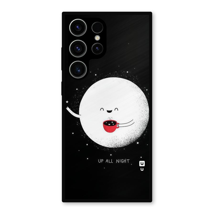 Up All Night Metal Back Case for Galaxy S23 Ultra