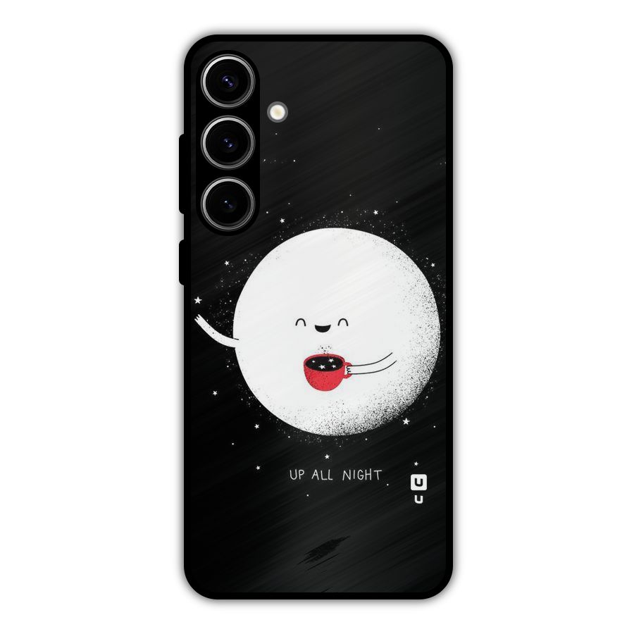 Up All Night Metal Back Case for Galaxy S24 Plus