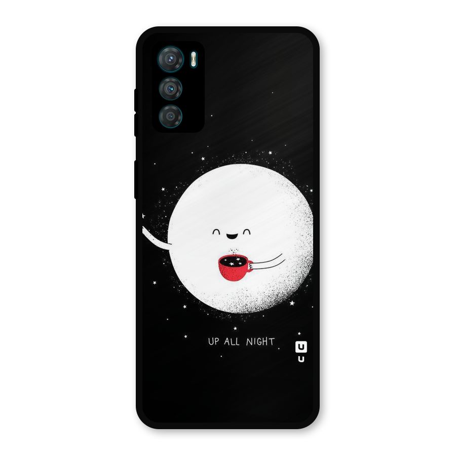 Up All Night Metal Back Case for Moto G42