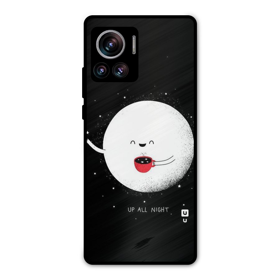 Up All Night Metal Back Case for Motorola Edge 30 Ultra