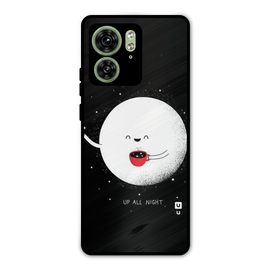 Up All Night Metal Back Case for Motorola Edge 40 5G