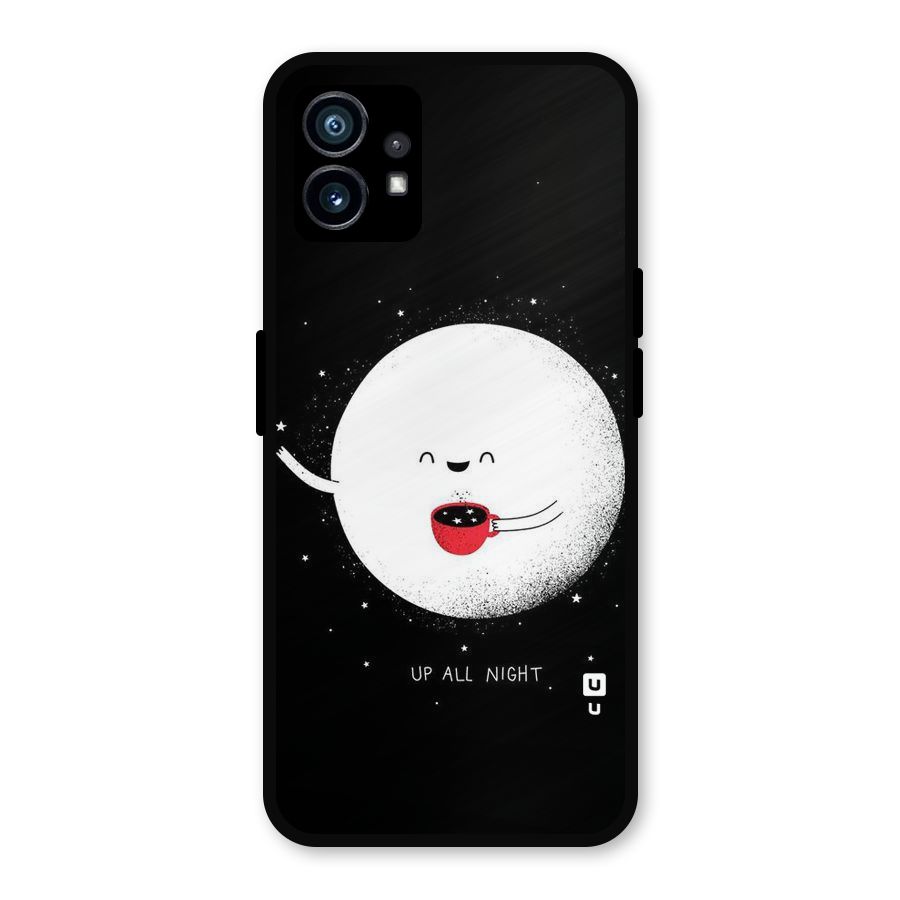 Up All Night Metal Back Case for Nothing Phone 1