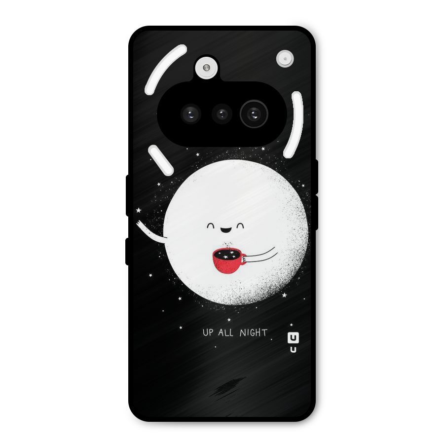 Up All Night Metal Back Case for Nothing Phone 3a
