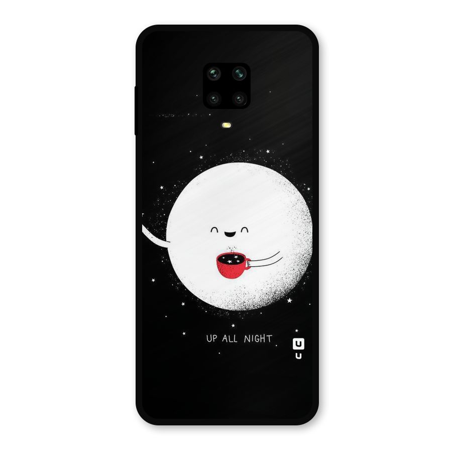 Up All Night Metal Back Case for Poco M2