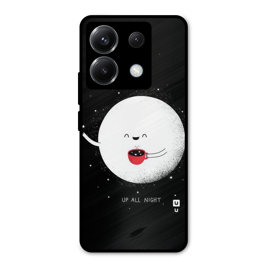 Up All Night Metal Back Case for Poco X6