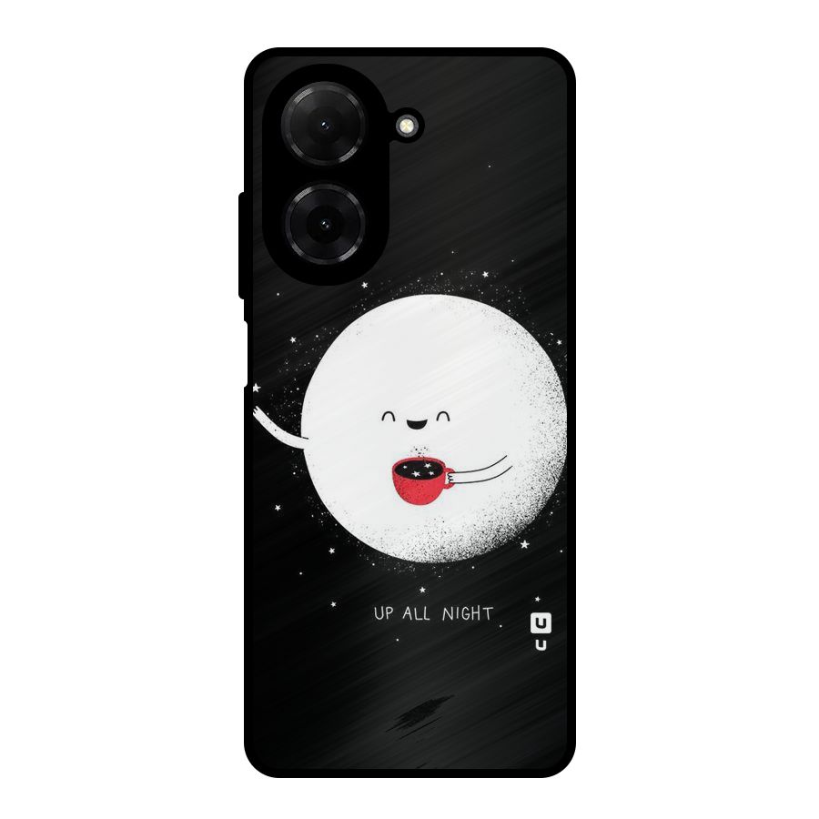 Up All Night Metal Back Case for Redmi A5 4G