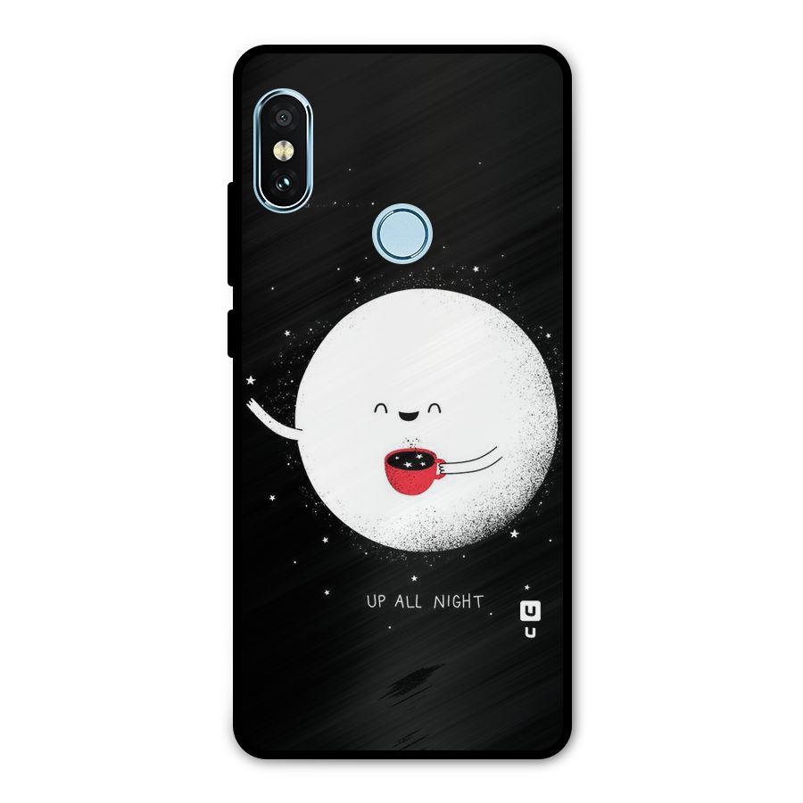Up All Night Metal Back Case for Redmi Note 5 Pro