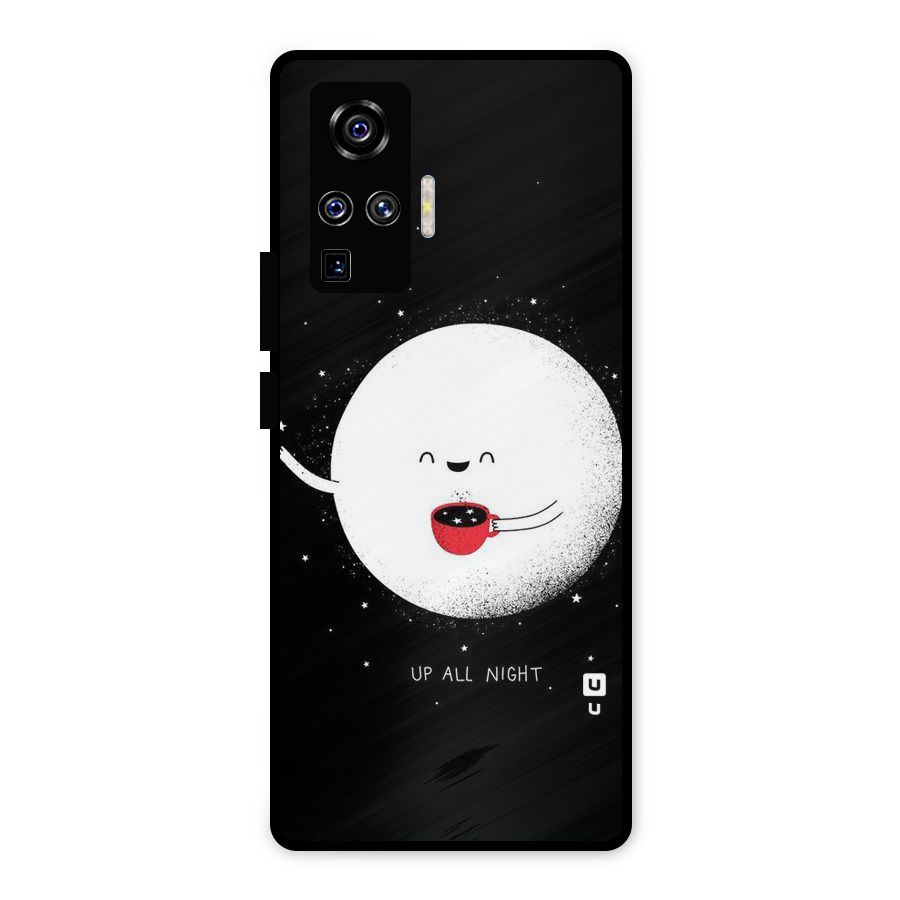 Up All Night Metal Back Case for Vivo X50 Pro
